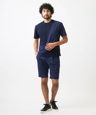MNLJC65230 MICHEL KLEIN HOMME(ミッシェルクラン オム) 【セットアップ】ショート丈パンツ ネイビー