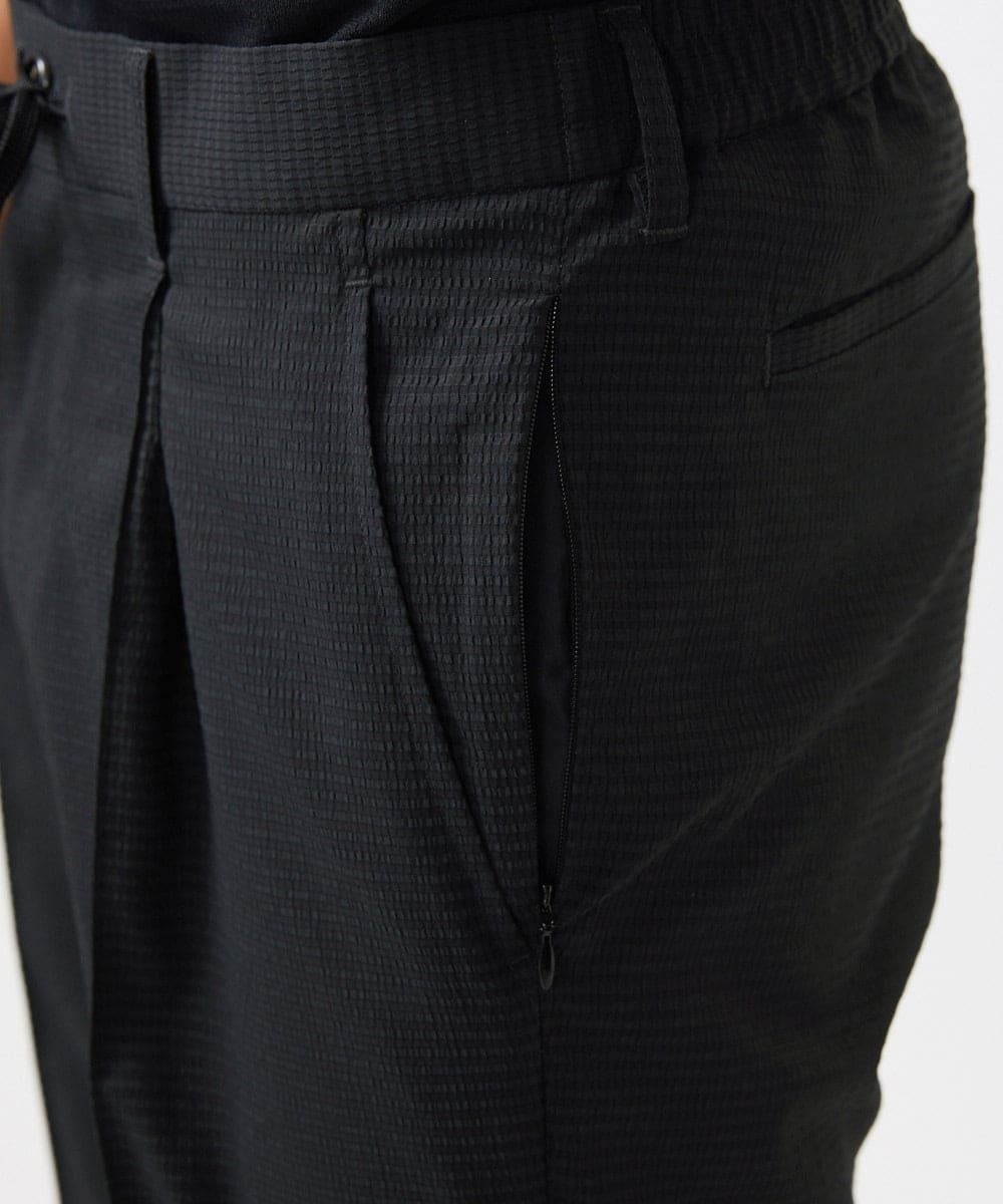 MNLJC65230 MICHEL KLEIN HOMME(ミッシェルクラン オム) 【セットアップ】ショート丈パンツ ブラック