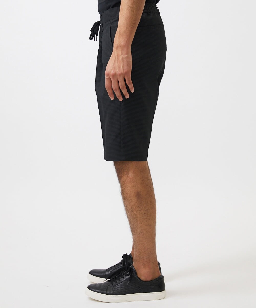 MNLJC65230 MICHEL KLEIN HOMME(ミッシェルクラン オム) 【セットアップ】ショート丈パンツ ブラック
