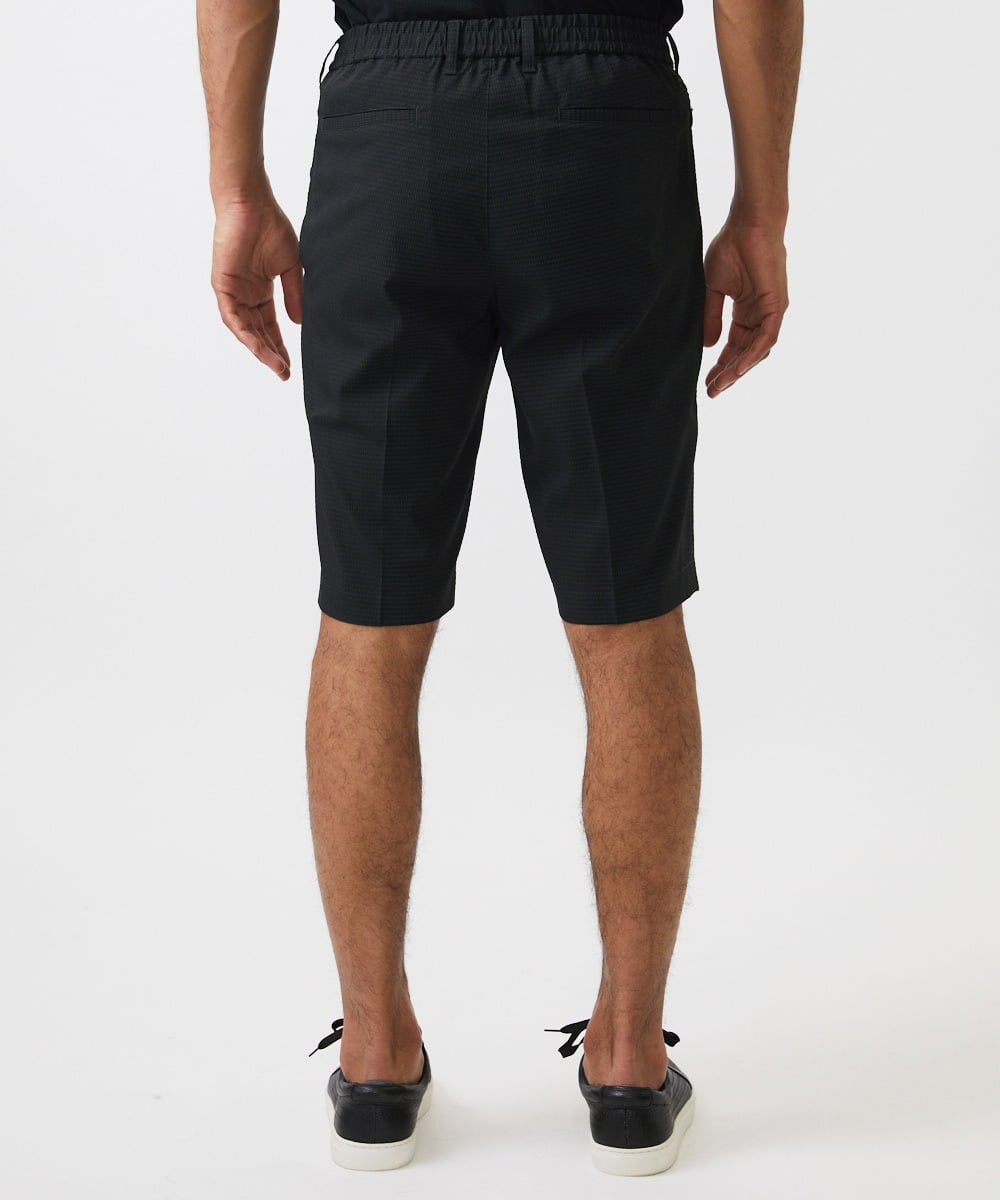 MNLJC65230 MICHEL KLEIN HOMME(ミッシェルクラン オム) 【セットアップ】ショート丈パンツ ブラック