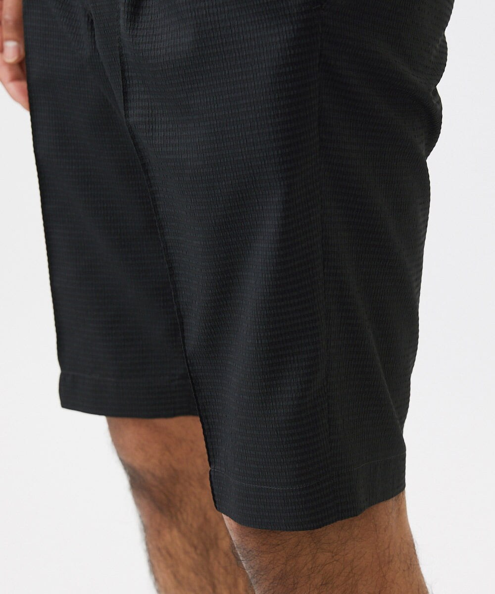 MNLJC65230 MICHEL KLEIN HOMME(ミッシェルクラン オム) 【セットアップ】ショート丈パンツ ブラック