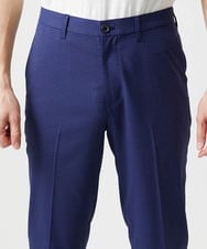 MNLJF09200 MICHEL KLEIN HOMME(ミッシェルクラン オム) 【セットアップ】サッカースラックスパンツ ブルー
