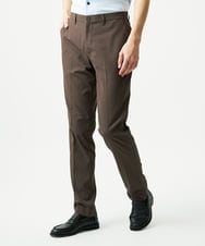 MNLJF09200 MICHEL KLEIN HOMME(ミッシェルクラン オム) 【セットアップ】サッカースラックスパンツ ブラウン