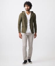 MNLTB50170 MICHEL KLEIN HOMME(ミッシェルクラン オム) 【撥水】プレビアシャンブレー5ポケットパンツ ベージュ