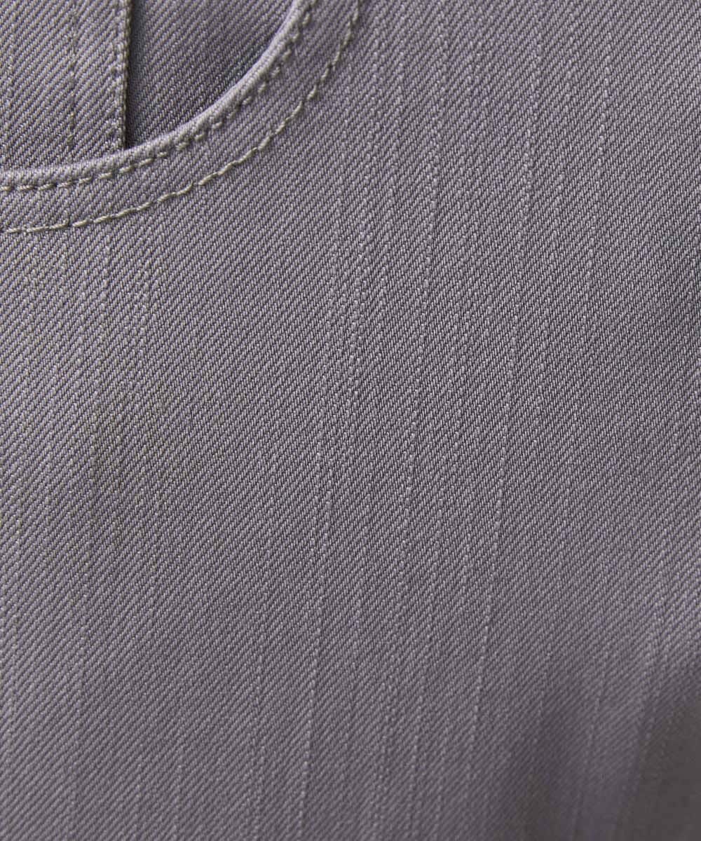 MNLTB50170 MICHEL KLEIN HOMME(ミッシェルクラン オム) 【撥水】プレビアシャンブレー5ポケットパンツ グレー