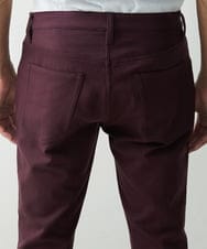MNLTV50170 MICHEL KLEIN HOMME(ミッシェルクラン オム) 【撥水】プレビアシャンブレー5ポケットパンツ パープル