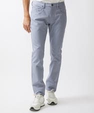 MNLTW50170 MICHEL KLEIN HOMME(ミッシェルクラン オム) 【撥水】プレビアシャンブレー5ポケットパンツ ライトブルー