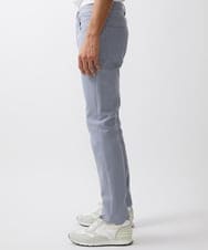 MNLTW50170 MICHEL KLEIN HOMME(ミッシェルクラン オム) 【撥水】プレビアシャンブレー5ポケットパンツ ライトブルー