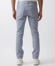 MNLTW50170 MICHEL KLEIN HOMME(ミッシェルクラン オム) 【撥水】プレビアシャンブレー5ポケットパンツ ライトブルー
