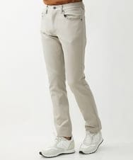 MNLTW50170 MICHEL KLEIN HOMME(ミッシェルクラン オム) 【撥水】プレビアシャンブレー5ポケットパンツ ベージュ