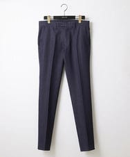 MNLTW55190 MICHEL KLEIN HOMME(ミッシェルクラン オム) 【撥水】プレビアシャンブレースラックスパンツ ネイビー