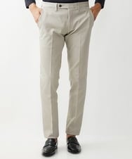 MNLTW55190 MICHEL KLEIN HOMME(ミッシェルクラン オム) 【撥水】プレビアシャンブレースラックスパンツ ベージュ