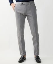 MNLTX55190 MICHEL KLEIN HOMME(ミッシェルクラン オム) 【撥水】プレビアシャンブレースラックスパンツ グレー