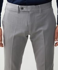 MNLTX55190 MICHEL KLEIN HOMME(ミッシェルクラン オム) 【撥水】プレビアシャンブレースラックスパンツ グレー