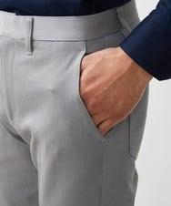 MNLTX55190 MICHEL KLEIN HOMME(ミッシェルクラン オム) 【撥水】プレビアシャンブレースラックスパンツ グレー