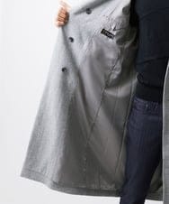 MNUAV12790 MICHEL KLEIN HOMME(ミッシェルクラン オム) ウールダブルブレストマキシコート グレー