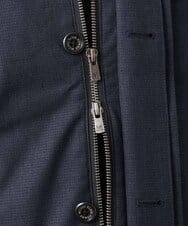 MNUCF01650 MICHEL KLEIN HOMME(ミッシェルクラン オム) 2WAYスタンドカラーロングコート ネイビー