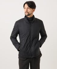 MNUCF01650 MICHEL KLEIN HOMME(ミッシェルクラン オム) 2WAYスタンドカラーロングコート ネイビー