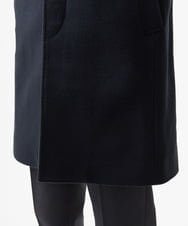 MNUCF50700 MICHEL KLEIN HOMME(ミッシェルクラン オム) スタンドカラーロングコート ネイビー