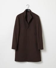 MNUCF50700 MICHEL KLEIN HOMME(ミッシェルクラン オム) スタンドカラーロングコート ブラウン