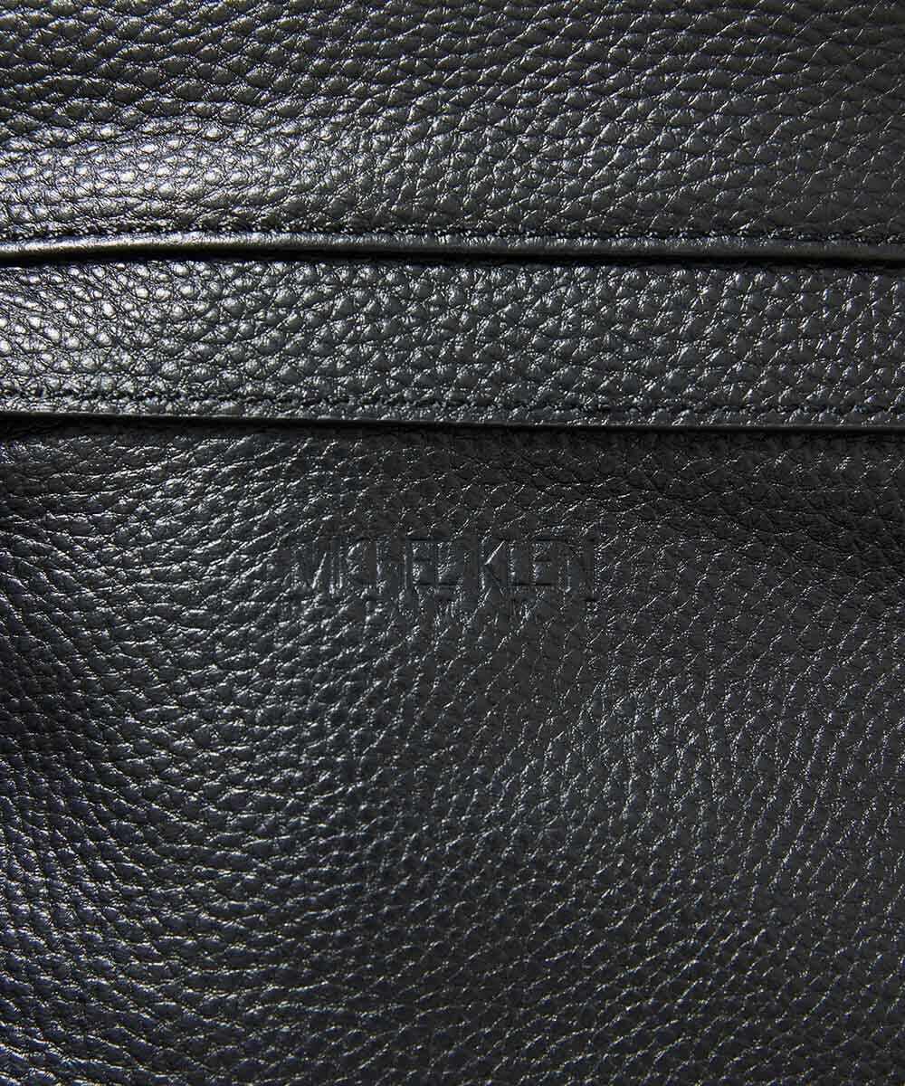 MO5AD51300 MICHEL KLEIN HOMME(ミッシェルクラン オム) レザーボディバッグ ブラック