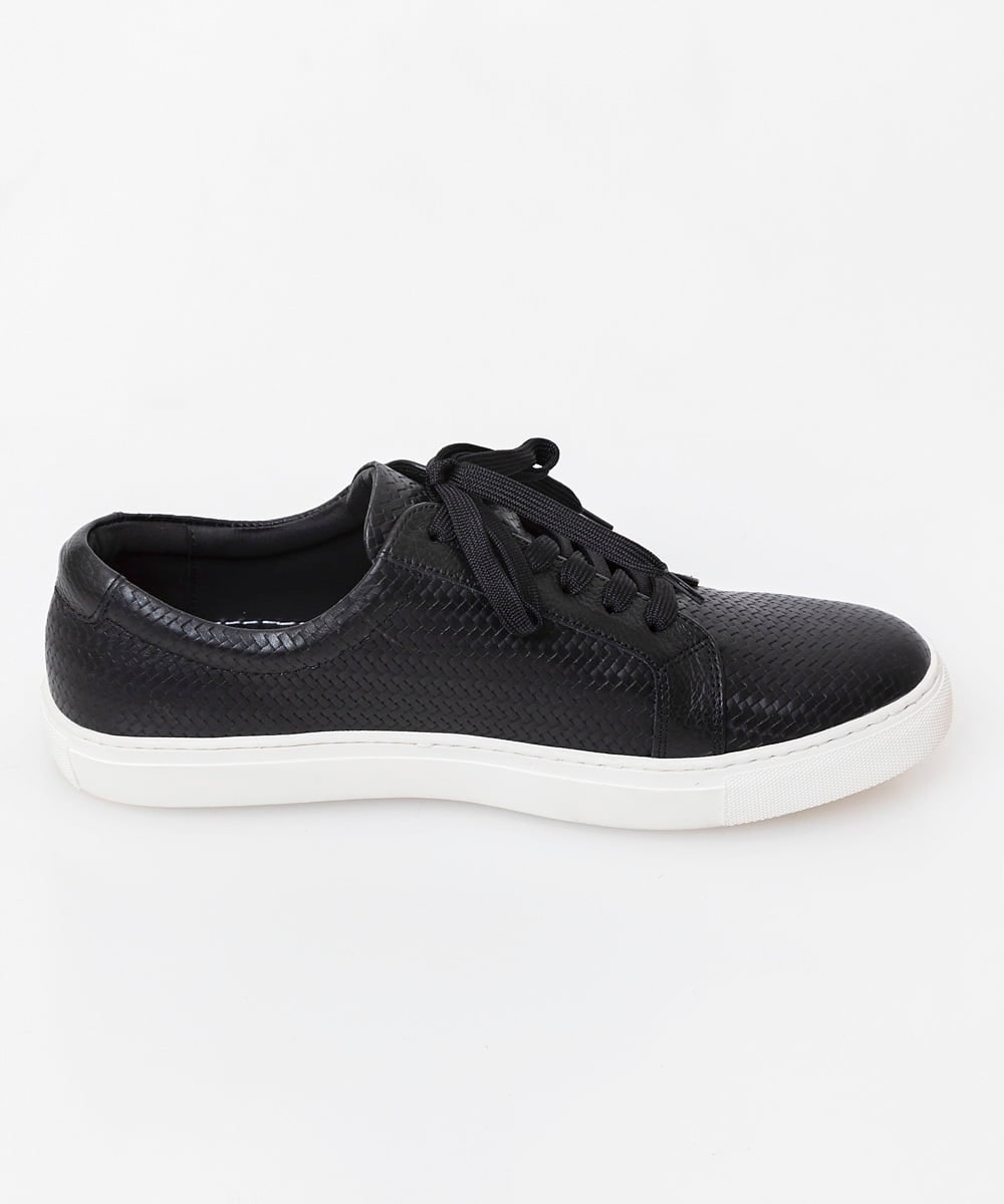 MO6AC50290 MICHEL KLEIN HOMME(ミッシェルクラン オム) 《日本製》エンボス加工レザーシューズ ブラック