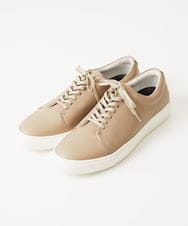 MO6AD51360 MICHEL KLEIN HOMME(ミッシェルクラン オム) シボ革スニーカー ベージュ