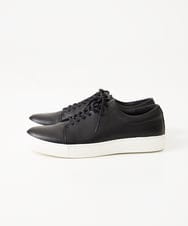 MO6AD51360 MICHEL KLEIN HOMME(ミッシェルクラン オム) シボ革スニーカー ブラック