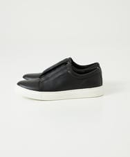 MO6GF50360 MICHEL KLEIN HOMME(ミッシェルクラン オム) スリッポン　レザースニーカー ブラック