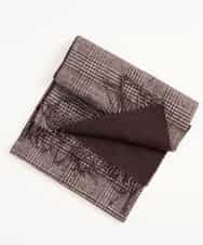 MS3AH81065 MK MICHEL KLEIN HOMME(MKミッシェルクランオム) マフラー（リバーグレンチェック） ブラウン