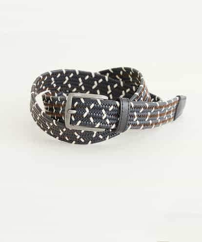 MS4GN50075 MK MICHEL KLEIN HOMME レザーメッシュベルト
