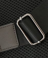 MS5AE49115 MK MICHEL KLEIN HOMME(MKミッシェルクランオム) プリーツサフィアーノボディーバッグ グレー