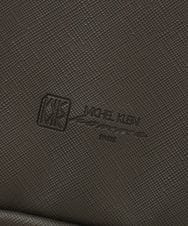 MS5AE49115 MK MICHEL KLEIN HOMME(MKミッシェルクランオム) プリーツサフィアーノボディーバッグ グレー