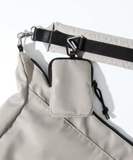MS5AE71100 MK MICHEL KLEIN HOMME(MKミッシェルクランオム) ワンショルダーバッグ / 高密度ナイロン　 アイボリー