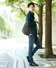 MS5AE71100 MK MICHEL KLEIN HOMME(MKミッシェルクランオム) ワンショルダーバッグ / 高密度ナイロン　 ブラック