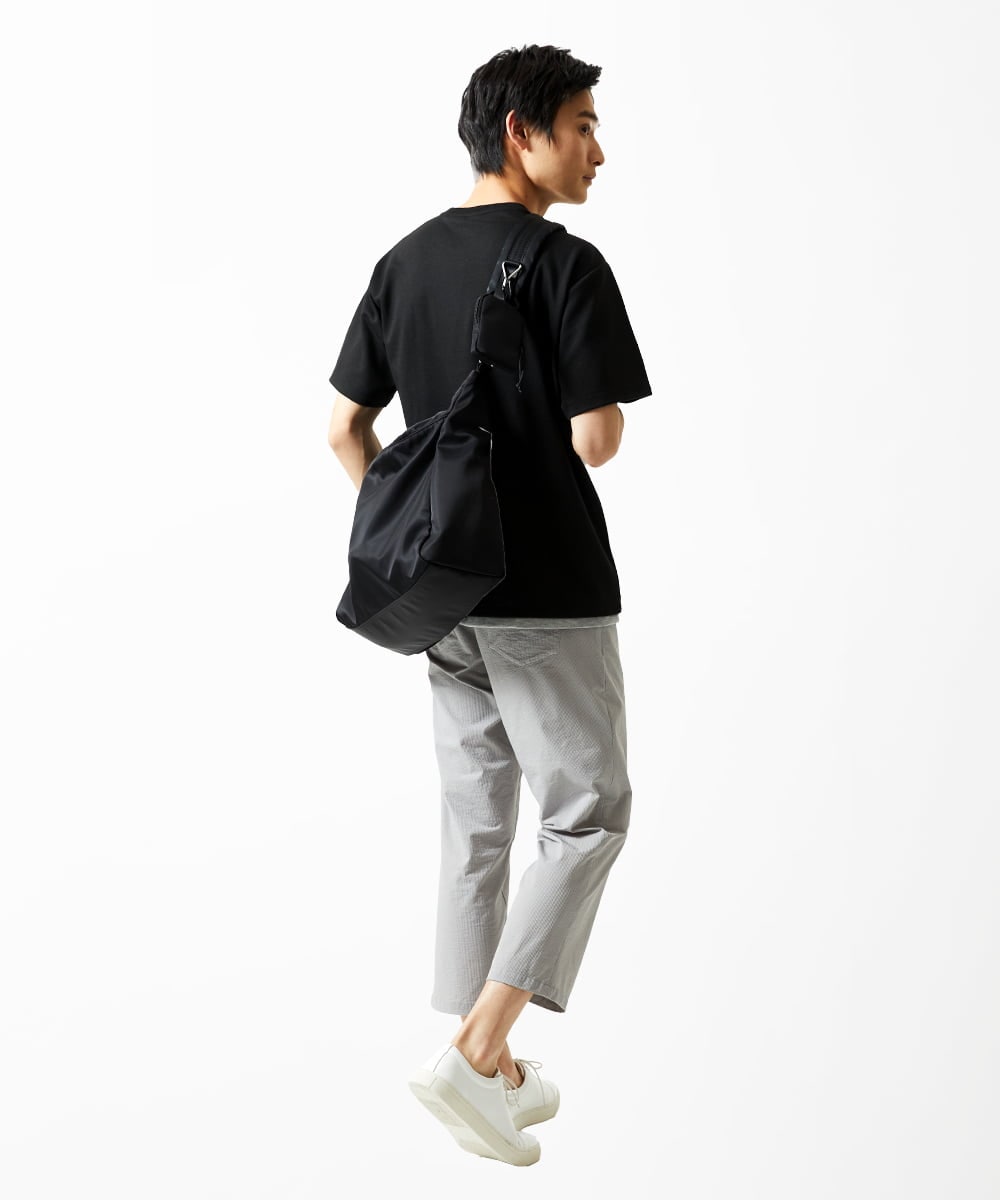 MS5AE71100 MK MICHEL KLEIN HOMME(MKミッシェルクランオム) ワンショルダーバッグ / 高密度ナイロン　 ブラック
