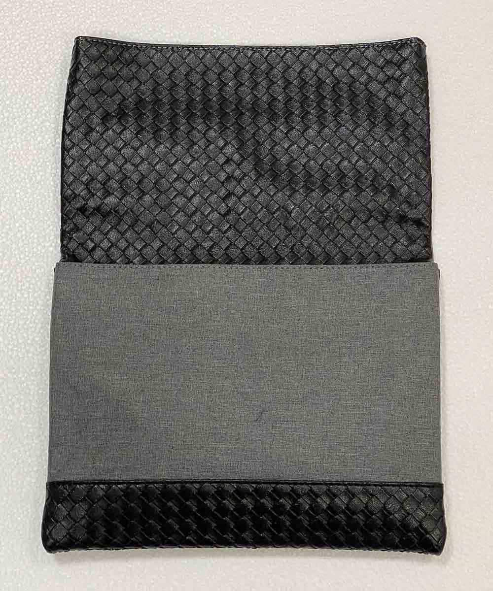 MS5FK52085 MK MICHEL KLEIN HOMME(MKミッシェルクランオム) クラッチバッグ／ハイブリット2WAYショルダークラッチ ライトグレー