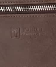 MS5JD12095 MK MICHEL KLEIN HOMME(MKミッシェルクランオム) 異素材ドッキングクラッチバック ブラウン