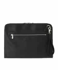 MS5JD12095 MK MICHEL KLEIN HOMME(MKミッシェルクランオム) 異素材ドッキングクラッチバック ブラック