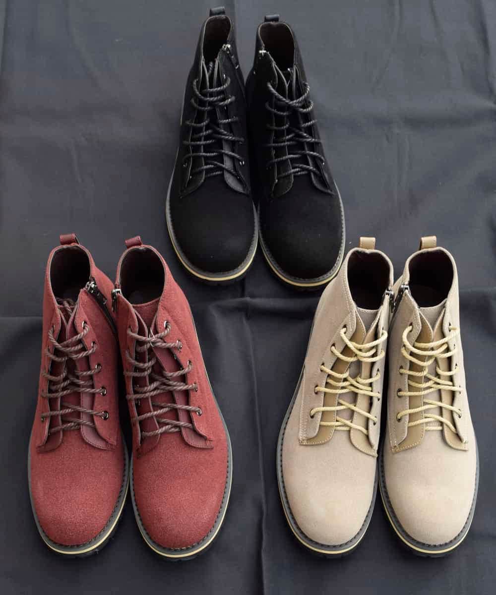 MS6AD01150 MK MICHEL KLEIN HOMME(MKミッシェルクランオム) サイドジップブーツ パープル