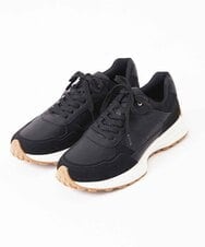 MS6AE02090 MK MICHEL KLEIN HOMME(MKミッシェルクランオム) 【4色展開】コンビネーションスニーカー ブラック