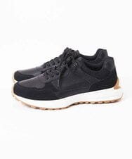 MS6AE02090 MK MICHEL KLEIN HOMME(MKミッシェルクランオム) 【4色展開】コンビネーションスニーカー ブラック