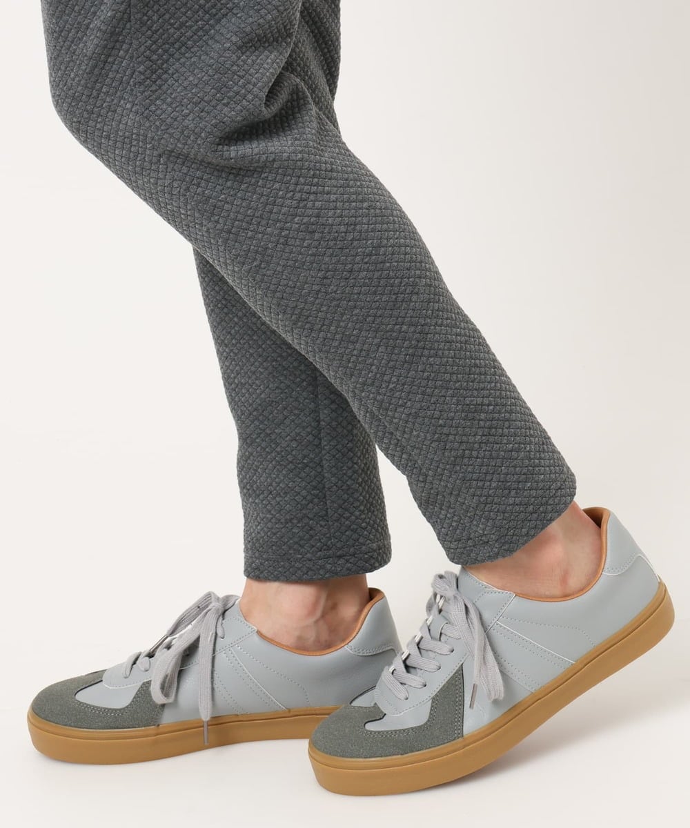 MS6AE80090 MK MICHEL KLEIN HOMME(MKミッシェルクランオム) ジャーマントレーナー グレー