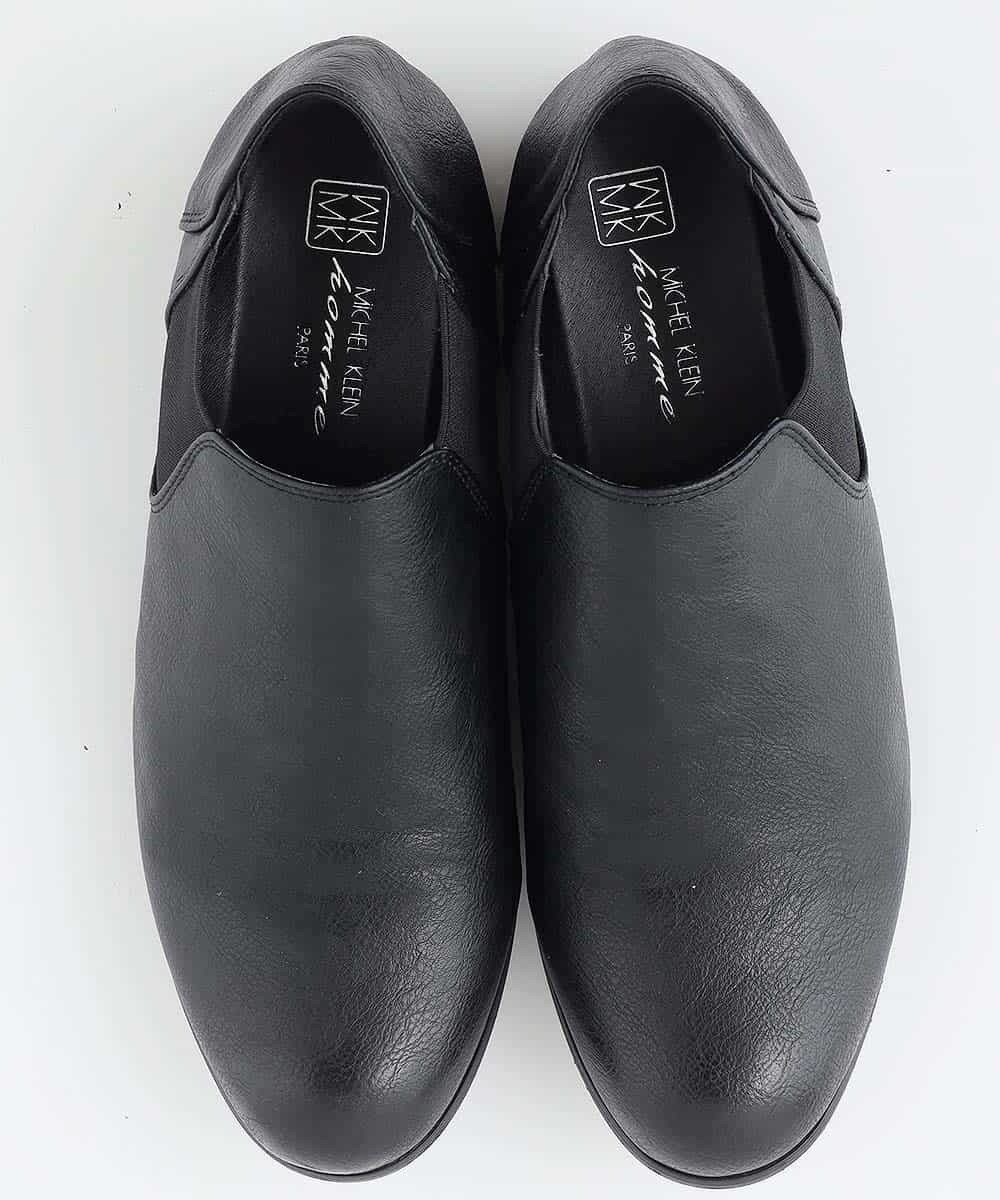 MS6AL28095 MK MICHEL KLEIN HOMME(MKミッシェルクランオム) シューズ／ショートサイドゴア ブラック