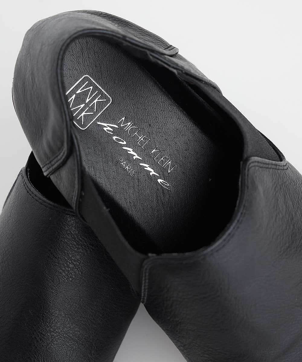 MS6AL28095 MK MICHEL KLEIN HOMME(MKミッシェルクランオム) シューズ／ショートサイドゴア ブラック
