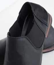 MS6AL28095 MK MICHEL KLEIN HOMME(MKミッシェルクランオム) シューズ／ショートサイドゴア ブラック