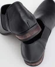 MS6AL28095 MK MICHEL KLEIN HOMME(MKミッシェルクランオム) シューズ／ショートサイドゴア ブラック