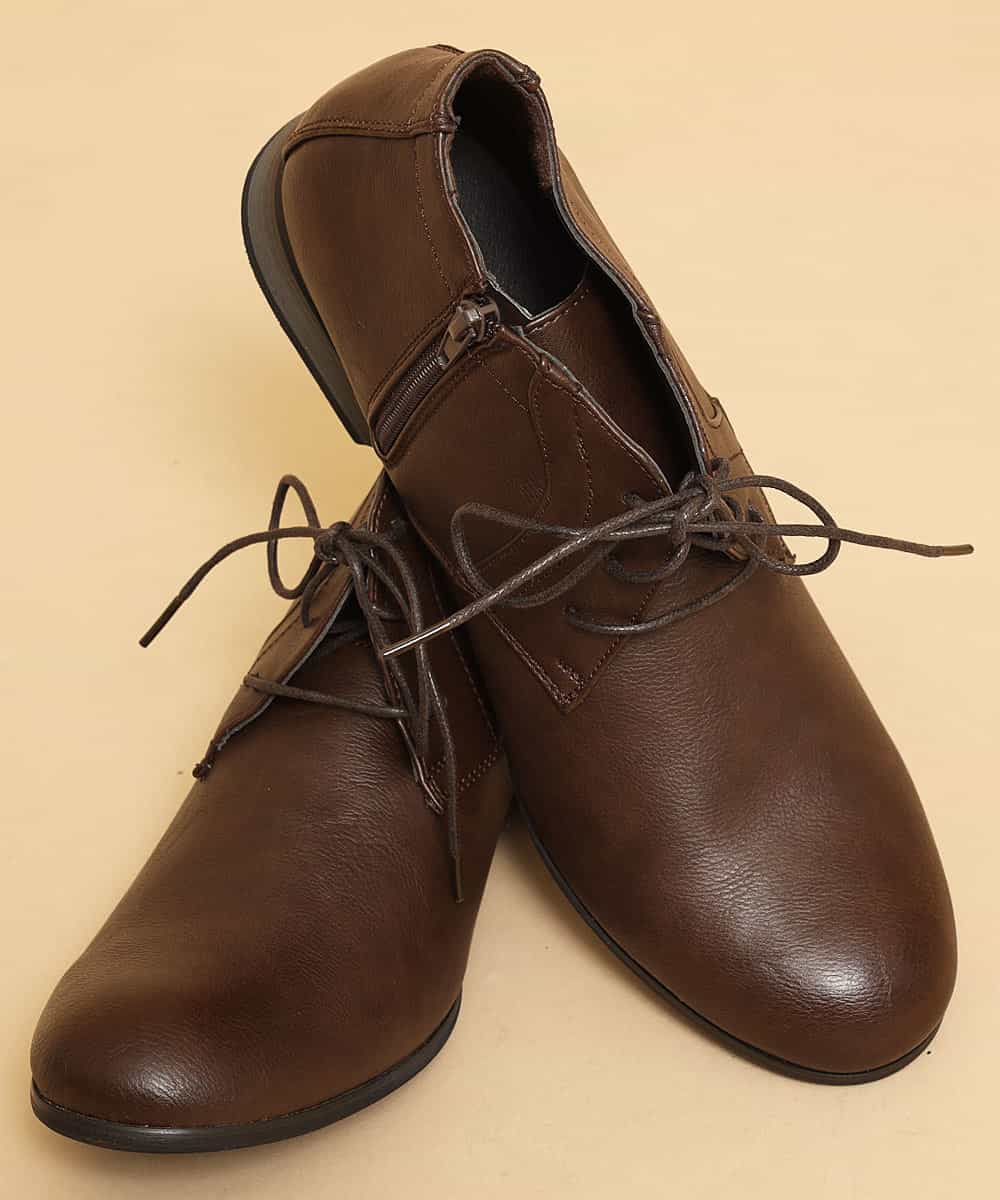 MS6CL29100 MK MICHEL KLEIN HOMME(MKミッシェルクランオム) シューズ／ショートブーティー ブラウン