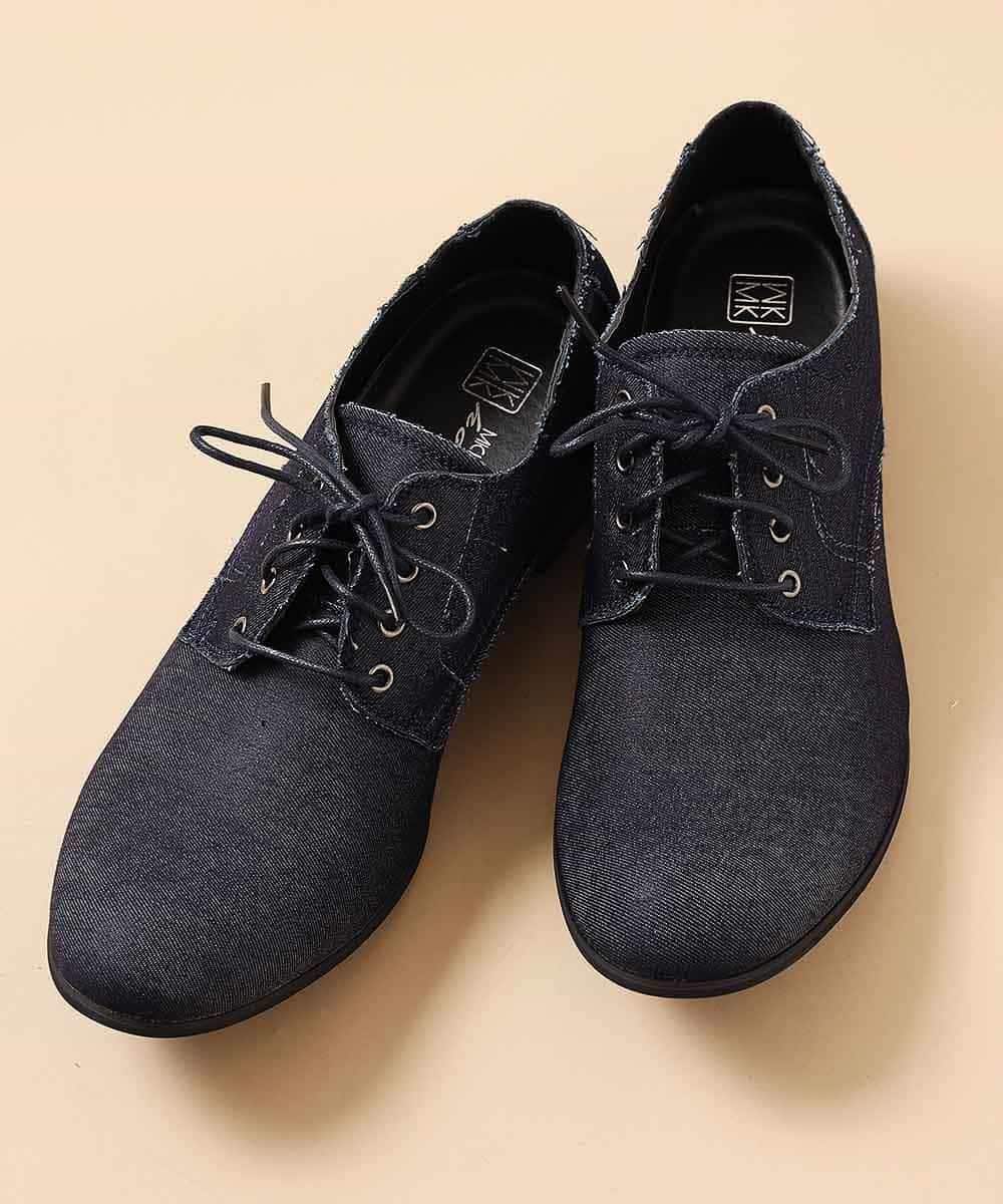 MS6DK62085 MK MICHEL KLEIN HOMME(MKミッシェルクランオム) インディゴプレーントゥ シューズ ネイビー