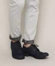 MS6DK62085 MK MICHEL KLEIN HOMME(MKミッシェルクランオム) インディゴプレーントゥ シューズ ネイビー